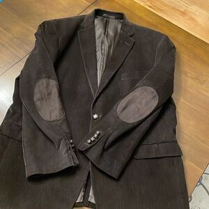 Chocolate brown corduroy jacket